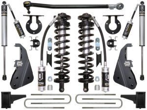 Ford F-350 Suspension Lift Kit - ICON - Stage 1 Coilover Conversion - `17-`27