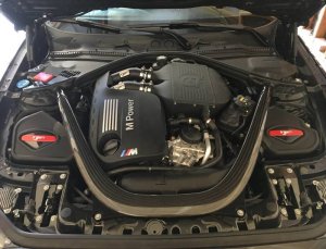 BMW M3 Performance Air Intake - Injen - Evolution Intake with SuperNano-Web Dry Air Filter - `15-`20