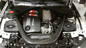 BMW M3 Performance Air Intake - Injen - Evolution Intake with SuperNano-Web Dry Air Filter - `15-`20