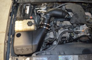 GMC Truck Performance Air Intake - Injen - Evolution Cold Air Intake System, EVO7009, SuperNano-Web Dry Air Filter - `04-`05