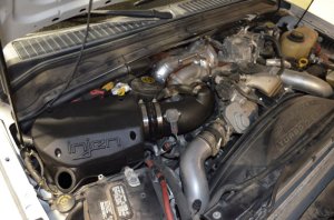 Ford F-350 Performance Air Intake - Injen - Evolution Cold Air Intake System, SuperNano-Web Dry Filter - `08-`10