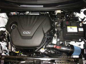 Hyundai Veloster Performance Air Intake - Injen - Short Ram - Polished - `12-`17
