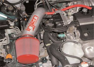 Acura Integra Performance Air Intake - Injen - IS Short Ram Cold Air Intake - Black - `94-`01