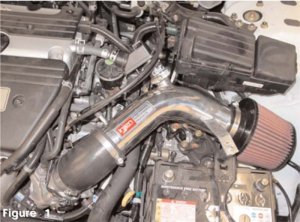 Honda Accord Performance Air Intake - Injen - Short Ram - Black - `03-`07
