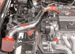 Honda Prelude Performance Air Intake - Injen - IS Short Ram Cold Air Intake System - Polished - `97-`01