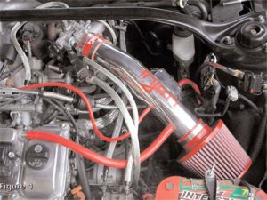 Toyota Camry Performance Air Intake - Injen - Short Ram, SuperNano-Web Filter - Polished - `97-`01