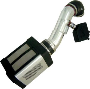 Nissan Titan Performance Air Intake - Injen - Power-Flow w/MR Technology - Polished - `04-`15