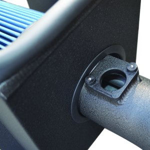 Toyota Tacoma Performance Air Intake - Injen - Power-Flow Intake System, Wrinkle Black, Short-Ram with Air Fusion and Heat Shield - Black - `16-`20