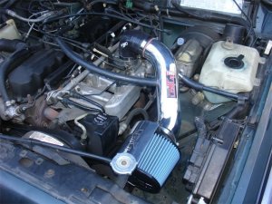 Jeep Cherokee XJ Performance Air Intake - Injen - Power-Flow with MR Tech & Web Nano Filter - Wrinkle Black - `91-`01