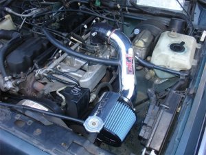 Jeep Cherokee XJ Performance Air Intake - Injen - Power-Flow with MR Tech & Web Nano Filter - Wrinkle Black - `91-`01