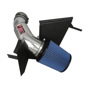 Dodge Durango Performance Air Intake - Injen - Power-Flow (PF) Short Ram, MR Technology, SuperNano-Web Dry Filter - Polished - `18-`23