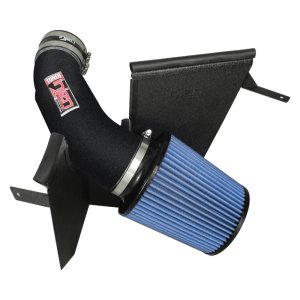 Dodge Durango Performance Air Intake - Injen - Power-Flow Short Ram, MR Technology, SuperNano-Web Dry Filter, with Heat Shield - Wrinkle Black - `18-`23