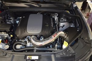 Dodge Durango Performance Air Intake - Injen - Power-Flow, SuperNano-Web Dry Filter - Polished - `11-`23