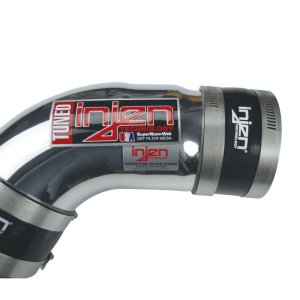 GMC Sonoma Performance Air Intake - Injen - Power-Flow, SuperNano-Web Dry Filter - Polished - `94-`04