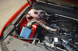 Chevrolet Colorado Performance Air Intake - Injen - Power-Flow Cold Air Intake with MR Technology - Wrinkle Black - `15-`16