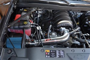 Chevrolet Silverado Performance Air Intake - Injen - Short Ram w/ MR Technology - Polished - `14-`19
