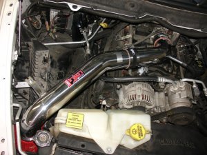 Dodge Ram 2500 Performance Air Intake - Injen - Power-Flow Air Intake System - Polished - `03-`08