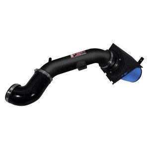 Ford F-150 Performance Air Intake - Injen - Power-Flow, Cold Air Intake, MR Technology, Enclosed Air Box, 4 in. Tubing, SuperNano-Web Dry Filter - Wrinkle Black - `10-`14