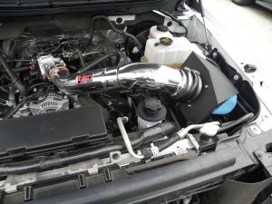 Ford F-150 Performance Air Intake - Injen - Power-Flow with MR Technology and Air Fusion - Wrinkle Black - `09-`10