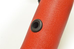 Polaris Slingshot Performance Air Intake - Injen - Short Ram Intake w/ Heat Shield - Wrinkle Red - `15-`17