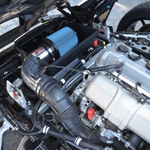 Polaris Slingshot Performance Air Intake - Injen - SP Cold Air with SuperNano-Web Filter - Polished - `20-`23