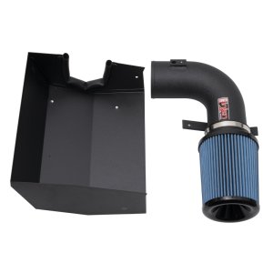 Polaris Slingshot Performance Air Intake - Injen - SP Intake + SuperNano-Web filter + Short Ram Design - Wrinkle Black - `20-`23