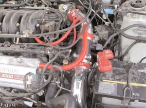 Nissan Maxima Performance Air Intake - Injen - RD Series - Black - `00-`01