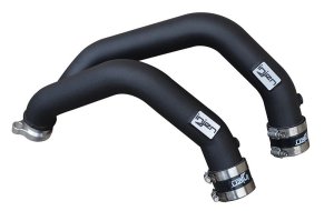 BMW M4 Intercooler Pipe Kit - Injen - Aluminum Int. Charge Pipe - Wrinkle Black - `15-`20