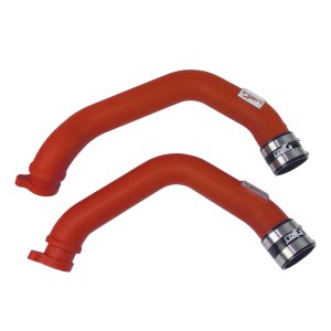 BMW M4 Intercooler Pipe Kit - Injen - Wrinkle Red - `15-`20