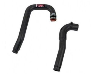 Hyundai Genesis Intercooler Pipe Kit - Hot and Cold side - Injen - SES1385ICPBLK - Black - `10-`12