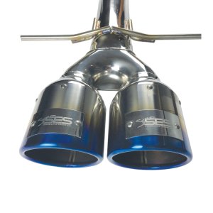 Honda Civic Si Performance Exhaust - Rear - Injen - Catback - Titanium Tip (TT) Edition - `17-`20