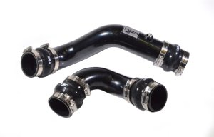 Honda Civic Type R Intercooler Pipe Kit - Injen - SES1582ICP - Black - `17-`21