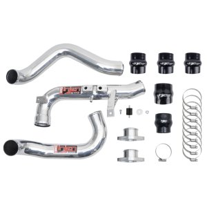 Acura Integra Intercooler Pipe Kit - Injen - Aluminum, Mandrel-Bent, SES1586ICP - Polished - `23-`24