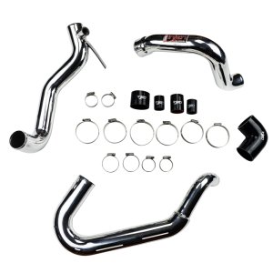 Mitsubishi Evolution Intercooler Pipe Kit - Injen - SES (Part No. SES1898ICP) - Polished - `03-`07