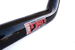 Mitsubishi Evolution Intercooler Piping - Injen - Two Piece Upper - Black - `08-`15