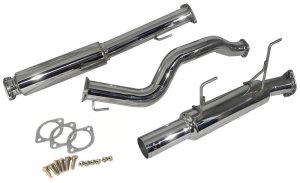 Nissan Juke Performance Exhaust - Injen - Super SES Cat-Back - Polished - `11-`17