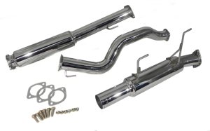 Nissan Juke Performance Exhaust - Injen - Super SES Cat-Back - Polished - `11-`17