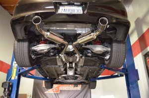 Infiniti G37 Performance Exhaust - Injen - Cat Back, Dual Exit, SES TT Edition - Titanium - `08-`13