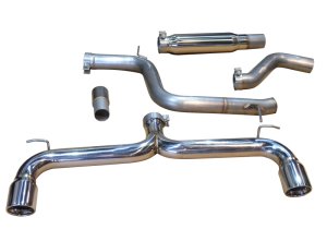 Volkswagen GTI Performance Exhaust - Rear - Injen - Cat Back - `15-`17