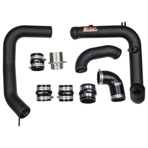 Volkswagen GTI Intercooler Pipe Kit - Injen - SES3078ICPBLK - Black - `15-`17
