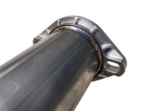 Ford Focus RS Performance Exhaust - Injen - Cat Back, Dual High Flow Resonators - Black Chrome - `16-`18