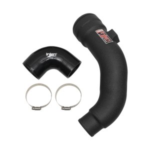 Ford F250 Intercooler Pipe - Cold Side - Injen - Wrinkle Black - `17-`22