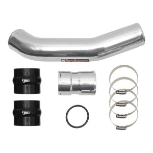 Ford F550 Intercooler Pipe - Hot Side - Injen - SES9004ICPH - Polished - `17-`22