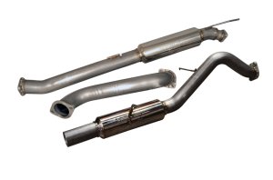 Ford Fiesta Performance Exhaust - Injen - Cat Back - Polished - `14-`19