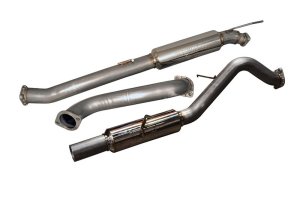Ford Fiesta Performance Exhaust - Injen - Cat Back - Polished - `14-`19