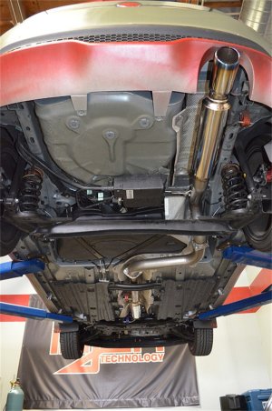 Ford Fiesta Performance Exhaust - Injen - Cat Back, Stainless Steel, Burnt Tip, Race Series - `14-`19