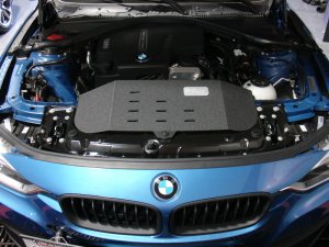 BMW 4 Series Performance Air Intake - Injen - Short Ram Intake w/MR Tech & Air Box w/Scoop - Polished - `14-`16