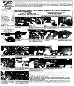 BMW 4 Series Performance Air Intake - Injen - Short Ram w/ MR Technology & Air Box - Wrinkle Black - `14-`16