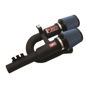 BMW 135i Performance Air Intake - Injen - SP Series Short Ram, Twin Intake, MR Technology - Wrinkle Black - `08-`10