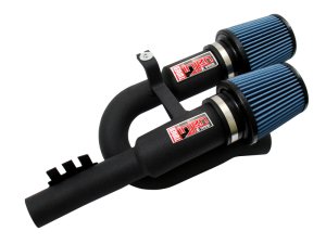 BMW 135i Performance Air Intake - Injen - SP Series Short Ram, Twin Intake, MR Technology - Wrinkle Black - `08-`10
